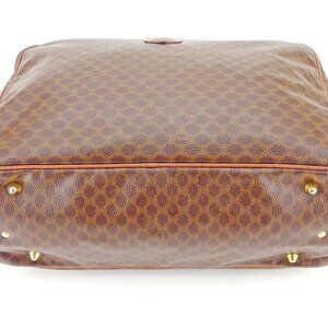 CELINE Business bag Brown beige gold Women Authentic secondhand